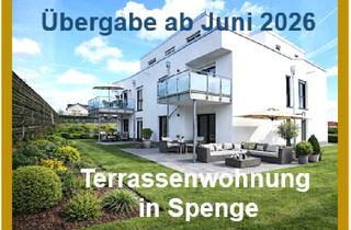 Wohnung kaufen in 32139 Spenge, Spenge - 29m² Terrasse plus Gartenbereich zur alleinigen, privaten Nutzung. Übergabe ab Juni 26.