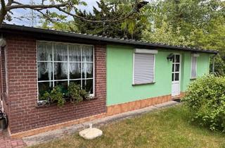 Haus kaufen in 06385 Aken, Aken (Elbe) - gemütlicher Bungalow mit Pool am Akazienteich ab sofort