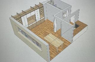 Wohnung kaufen in 70199 Stuttgart, Stuttgart - Möblierte u. vermietete 30,4 m² Eigentumswohnung in Stuttgart-Süd