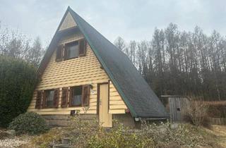 Haus kaufen in 08147 Crinitzberg, Crinitzberg - Finnhütte in ruhiger idyllischer Lage