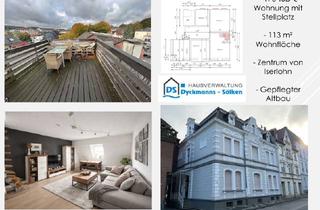 Wohnung kaufen in Viktoriastraße 19, 58636 Iserlohn, Dachgeschosswohnung mit Terrasse