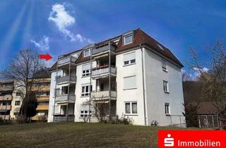 Wohnung kaufen in 73079 Süßen, 2-Zi.-DG-Wohnung mit TG-Stellplatz. Sofort frei!