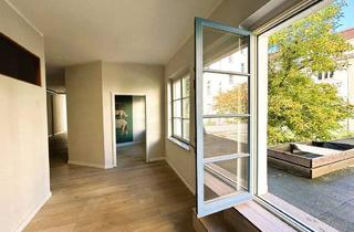 Wohnung kaufen in 12109 Mariendorf, Riesengroße Eigentumswohnung mit Gewerbeeinheit und Walnußbaum im Garten (Haus im WEG Eigentum)