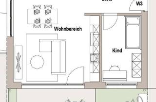 Wohnung kaufen in Goethestrasse, 71563 Affalterbach, Barrierefreie 3-Zimmer Wohnung mit Südterrasse und kleinem Garten