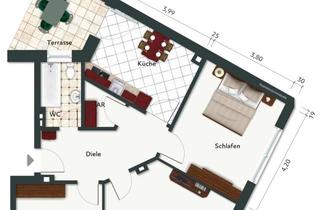 Wohnung kaufen in 47137 Untermeiderich, Gut geschnittene Erdgeschosswohnung mit Terrasse