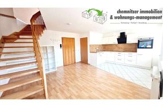 Wohnung mieten in Kantstraße, 09126 Gablenz, Individuelle Maisonettewohnung mit Vollausstattung - EBK, Dachterrasse, Gäste-WC