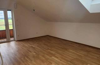 Wohnung mieten in 86925 Fuchstal, Erstbezug Dachgeschosswohnung mit Balkon in Fuchstal