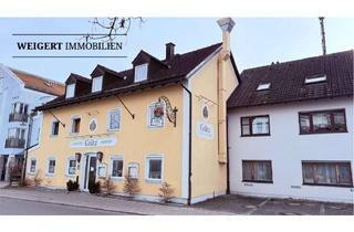 Gewerbeimmobilie kaufen in 82256 Fürstenfeldbruck, WEIGERT: *Landhotel Grätz mit Gaststätte, Biergarten, elf Fremdenzimmer & Wohnhaus in Emmering*