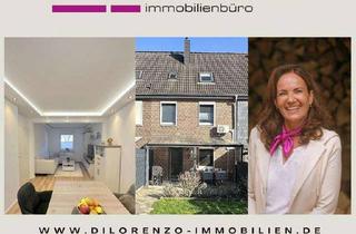 Haus kaufen in 41751 Viersen, *Einziehen und Wohlfühlen! Modernisiertes RMH mit Garten, überdachter Terrasse, EBK, Klimaanlage! *