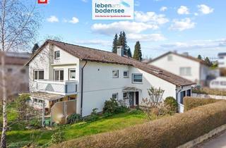 Einfamilienhaus kaufen in 88069 Tettnang, Einfamilienhaus mit Einliegerwohnung, Balkon, Garten und 2 Garagen auf großem Grundstück