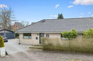 Haus kaufen in 24955 Harrislee, Reserviert: Wohnglück auf einer Ebene - Moderner Wohlfühl-Bungalow mit durchdachtem Grundriss