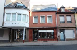 Haus kaufen in Konrad-Adenauer-Str. 73, 52511 Geilenkirchen, Wohnhaus mit Gewerbeeinheit im Erdgeschoss und Garten in zentraler Lage
