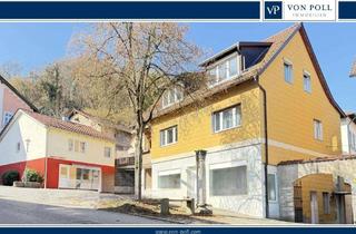 Haus kaufen in 91807 Solnhofen, Zentrale Wohn- und Gewerbeimmobilie mit großzügiger Maisonette-Wohnung