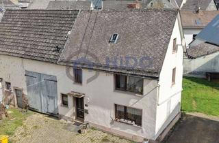 Einfamilienhaus kaufen in 56414 Meudt, Einfamilienhaus mit Scheune in Meudt – ideal für Handwerker – aktuell vermietet