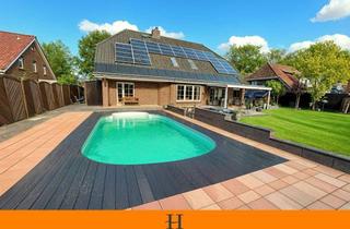 Einfamilienhaus kaufen in 27616 Beverstedt, Attraktives Einfamilienhaus auf herrlichem Grundstück mit Pool und Solaranlage