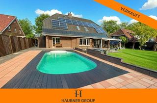 Einfamilienhaus kaufen in 27616 Beverstedt, Attraktives Einfamilienhaus auf herrlichem Grundstück mit Pool und Solaranlage
