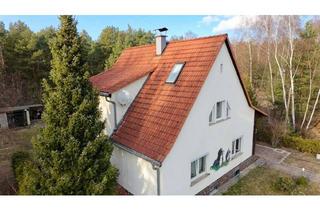 Einfamilienhaus kaufen in 14822 Borkheide, Gepflegtes Einfamilienhaus mit Nebengelass und Garage am Wald in Borkheide