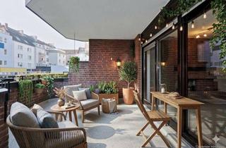 Wohnung kaufen in 41065 Mönchengladbach, SAHNESTÜCK ... CHARMANTES WOHNGEFÜHL ... XXL-BALKON ... KAMIN