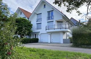 Haus mieten in 88699 Frickingen, Seltene Gelegenheit – helle, großzügige Doppelhaushälfte mit Garage, Balkon und Blick ins Grüne