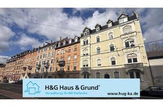 Wohnung kaufen in 76135 Südweststadt, FREI! Maisonettewohnung mit 2 Zimmern, Dachstudio und Klimaanlage in der Südweststadt