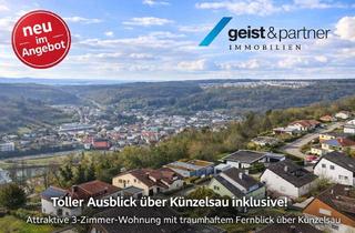 Wohnung kaufen in 74653 Künzelsau, Toller Ausblick über Künzelsau inklusive! Schöne 3 Zimmer-Wohnung in Künzelsau zu verkaufen.