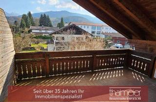 Wohnung kaufen in 83075 Bad Feilnbach, Mit Blick auf den Wendelstein!Freie 2-Zi.-ETW mit TG-Stellplatz im Ortskern von Bad Feilnbach!