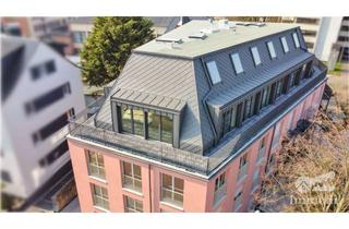 Penthouse mieten in 63450 Hanau, Duplex-Penthouse in Hanau City: Außergewöhnlich Wohnen mit Rundum-Dachterrasse