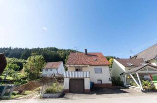 Haus kaufen in 72362 Nusplingen, Flexibles Wohnhaus mit 2 Wohnebenen, Balkon & Entwicklungspotenzial in Nusplingen