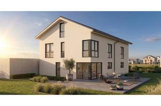 Doppelhaushälfte kaufen in 85757 Karlsfeld, Plus-Energie-Doppelhaushälfte auf Grundstück in Toplage