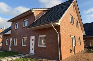 Haus mieten in Steenkenkamp 10, 26901 Lorup, Wohnung Neubau Doppelhaushälfte Erstbezug (KfW 40 Plus)