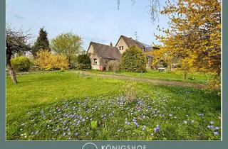 Grundstück zu kaufen in Fungendonk 36, 47809 Oppum, Krefeld-Oppum/Donksiedlung: Älteres Siedlungshaus mit Top-Baugrundstück