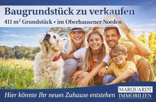 Grundstück zu kaufen in 46147 Holten, 411 m² Baugrundstück im Oberhausener Norden – attraktive Wohnlage