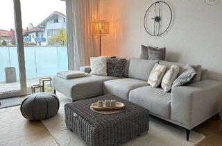 Immobilie mieten in 87487 Wiggensbach, Hochwertige möblierte Neubau 2-Zimmer-Wohnung mit Balkon in Ermengerst