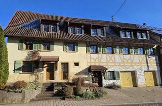 Haus kaufen in 72186 Empfingen, Zweifamilienhaus mit möglicher Gewerbeeinheit, Außengebäuden und traumhaft schönem Gartenpark