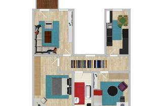 Wohnung mieten in 01662 Meißen, Drei Raum Wohnung Meißen Triebischtal