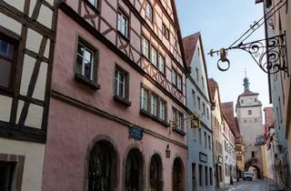 Haus kaufen in 91541 Rothenburg, großzügiges Wohn- und Geschäftshaus in der Rothenburger Altstadt zu verkaufen