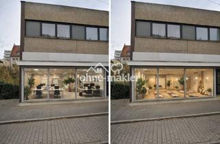 Büro zu mieten in Ostendstraße 221, 90482 Nürnberg, Hochfrequenzlage + Präsenz – Gewerbefläche mit imposanter Schaufensterfront am Mögeldorfer Plärrer!