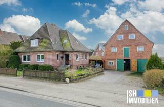 Einfamilienhaus kaufen in 21635 Jork, Einfamilienhaus mit Einliegerwohnung und Scheune in Deichlage von Jork Borstel zur Anlage !