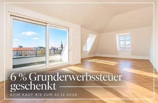 Wohnung kaufen in 10823 Schöneberg, KEINE GRUNDERWERBSSTEUER: Grandiose Dachgeschosswohnung in Schöneberg! Klimaanlage & Terrasse