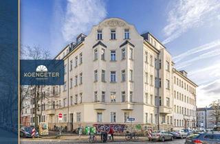 Wohnung kaufen in 04229 Schleußig, NEU: Attraktive Dachgeschosswohnung mit Balkon in Leipzig-Schleußig