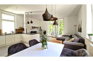 Wohnung kaufen in Elisabethstraße, 99096 Brühlervorstadt, Stilvolle Altbauwohnung mit moderner Ausstattung in Bestlage von Erfurt