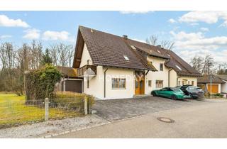 Wohnung kaufen in 93354 Siegenburg, Stilvoll wohnen auf zwei Ebenen – Maisonette mit Galerie, EBK und Doppelgarage