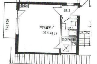 Wohnung mieten in 64319 Pfungstadt, Pfungstadt, schöne, gepflegte 1-Zimmer-Wohnung
