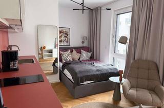 Wohnung mieten in Pankstraße 90, 13357 Wedding, Stilvolle Smart-Wohnung mit großem Balkon – voll möbliert