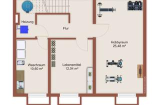 Wohnung mieten in 64347 Griesheim, Modernisierte Zwei Zimmer Souterrain Wohnung - WG geeignet