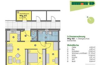 Wohnung mieten in 73230 Kirchheim, *Modern, Schick & Urban*3 Zimmer Genossenschaftswohnung'*