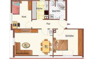 Wohnung mieten in 70567 Möhringen, Sonnige 3-Zi-Wohnung in ruhigem 2-Familienhaus mit Top ÖPNV-Anbindung in Stuttgart-Möhringen