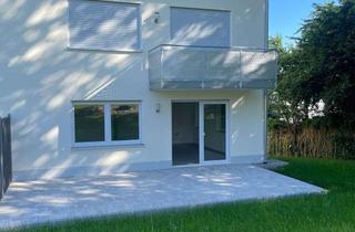 Wohnung mieten in 86494 Emersacker, Neubau - 2-ZKB mit Terrasse und Garten - optional mit Küche!