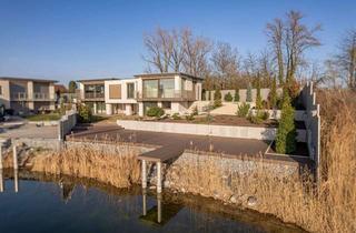 Haus kaufen in 67346 Speyer, Exklusives Doppel-Ensemble: Zwei Häuser mit direktem Seezugang und weitläufiger Erholungsfläche