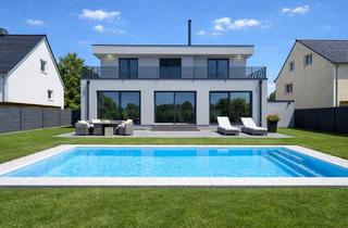 Villa kaufen in 12355 Rudow, Provisionsfreie Exklusive Neubau-Villa in einzigartiger Naturlage mit Poolhaus